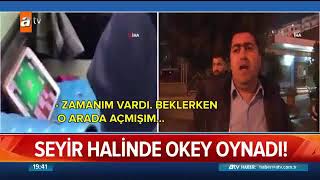 Seyir Halinde Okey Oynadı