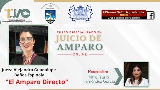 El amparo directo - Jueza Alejandra G. Baños Espinola