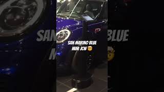 San Marino Blue MINI JCW - 1 of 1 😎 #mini #minijcw #blue