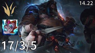 Udyr Jungle vs Vi - EUW challenger | Patch 14.22