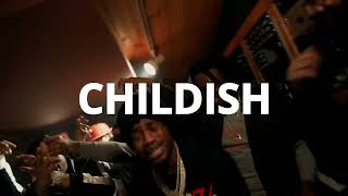 [FREE] Lil Tjay X UK/NY Drill Type Beat X POP SMOKE Type Beat 2023 "CHILDISH" | Drill Instrumental