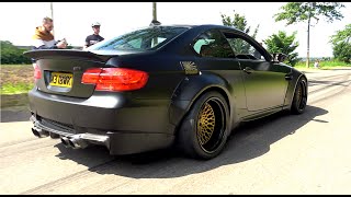 BMW`s arriving at Bimmerfest 2024#2 - LB Walk M3, MH4 GTR, M5 E28, 630CS, 750i E38, E36, M5, E32...