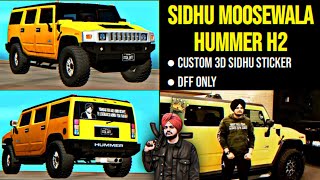 Sidhu Moosewala's Hummer H2 DFF ONLY | NO NAME Modpack | Wacky Customs