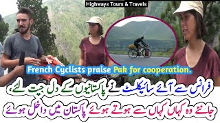 Naran Kaghan Tour | Cycle Tour | Foreign Cyclist | Vlog | Pakistan is praised by French | Kaghan