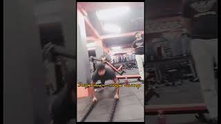 Superman with Battle rope for strength # power 💪💥🔥##viral #gym #motivation #fitness #youtube