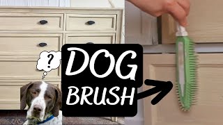 Easy NEUTRAL Dresser FINISH using dog brush