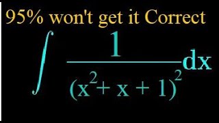 integral gone wild | 95% will make a mistake while solving this