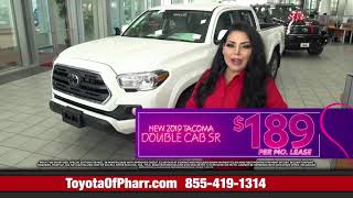 Hurry for Savings you'll love at Toyota of Pharr