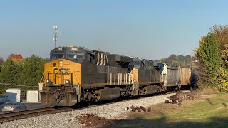 CSX 1853 NYC Heritage Leads Manifest M542-27 on 10/29/24