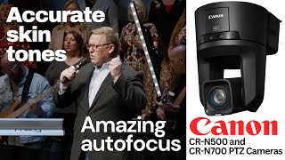 Captivating Colors and Pinpoint Focus: Canon CR-N500 and CR-N700 PTZ Cameras at First Baptist Rogers