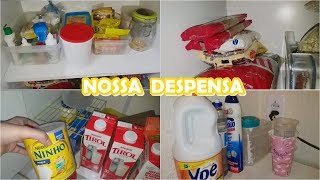 TOUR NA DESPENSA PARA VER O QUE SOBROU PRA DEZEMBRO | Aline Camargo