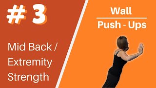 Wall Push-Ups, Menta Chiropractic LLC in Milford, CT | Dr. Franco Menta