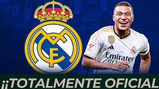 OFICIAL: MBAPPE ES NUEVO JUGADOR DEL REAL MADRID