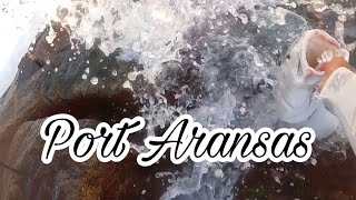 Port Aransas Jetties Spoon fishing