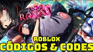 ⚠️ NOVOS ⚠️ CÓDIGOS ANIME ROYALE | ROBLOX | ANIME ROYALE CODES | COMO RESGATAR CÓDIGOS | NOVEMBRO 🎁