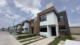 O301 Modernas Casas Nuevas en Venta en San Mateo Atenco, a 40 minutos de Santa Fe CDMX.