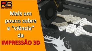 Um pouco mais sobre a "ciência" da impressão 3D