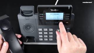 Yealink T42G Demonstration when On an active Call