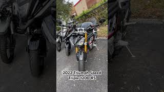 Preowned Inventory Sale: 2022 Triumph Speed Triple 1200 RS at https://www.TampaTriumph.com