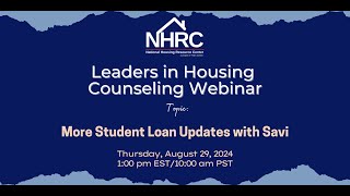 More Student Loan Updates with Savi