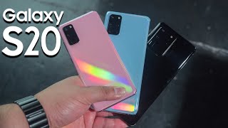 Samsung Galaxy S20 Hands-on and First Impressions! (S20+ and S20 Ultra)