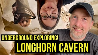 Exploring Underground at Longhorn Cavern State Park | Texas vlog