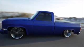 1987 C10 chevy truck body droped with air ride  suspension