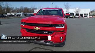 2018 Chevy Silverado 1500 LT Stock #75255 (803) 366-9414 | Burns Chevrolet | Rock Hill SC