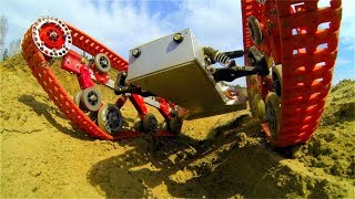 Супер танк X'Tra2 заезд по песку / Super tank X'Tra2 sand adventure