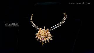 Gorgeous Lakshmi Necklace at #vscoral #trendingshorts #shortsviral #shortsfeed #viralvideo #viral