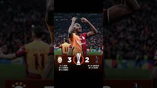 Galatasaray won the match against Tottenham in the Europa League #galatasaray #tottenham #uel #uefa