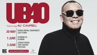 UB40 Featuring Ali Campbell | SA 2023 dates Announced!