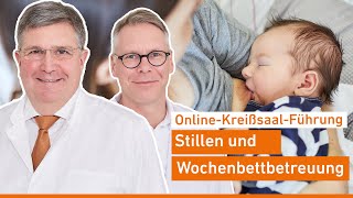 Online-Kreißsaal-Führung: Stillen und Wochenbettbetreuung