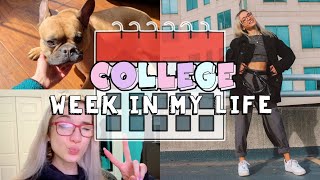 COLLEGE WEEK IN MY LIFE | Jasmine M