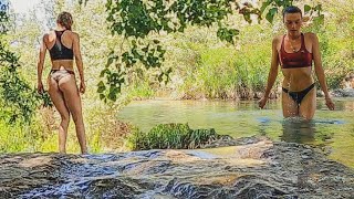 Casi volvemos con una YEGUA PREÑADA... y un bonito día en el río - VIAJE A CABALLO por España