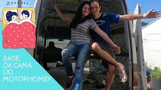 CONSTRUINDO O MOTORHOME - Instalação Elétrica  e a Base da Cama EP. 4