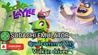 10-30 FPS Playable | Yooka Laylee | Sudachi Emulator on android.