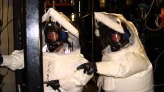 SCBA and PPE Compatible Wireless Intercom for Chemical Munitions Disposal.mp4