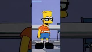 What Happens When Bart Becomes A Nerd? #thesimpsons