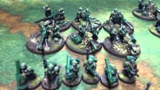 Warhammer 40k imperial guard army for sale overview