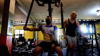 CHEST UNILATERAL AND BILATERAL PUSH FOR OVERALL BALANCED CHEST DEVELOPMENT!! TRY MO TO!!!