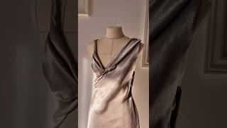 Recreating Charlize Theron’s Oscar dress #sewing #draping