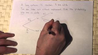 Probability Tree diagram : GCSE Maths revision