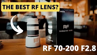 Unboxing Canon Rf 70- 200 F2.8! is this the best lens?  |canonr6 | rf70-200 |