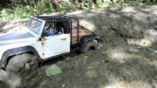 Axial SCX10 Dinjo 1st ride