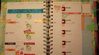 How I Plan Out My Lilly Pulitzer Agenda January 2016 | hellokatherinexo