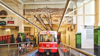 The World's Second Subway | Istanbul, built in 1875 | F2 Historical Tunnel Funicular Line