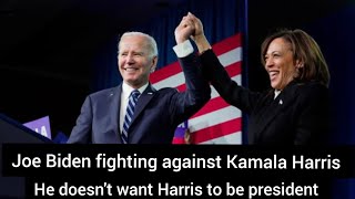 BIDEN WAR AGAINST VP KAMALA HARRIS OVER DEMOCRATIC PRESIDENTIAL TICKET