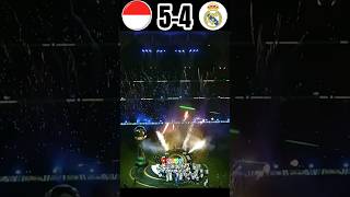 Indonesia vs Real Madrid match Imaginary final🔥😱 2026#football #youtube #ronaldo #shorts