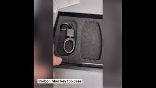 Unboxing Carbon fiber mustang key cover case